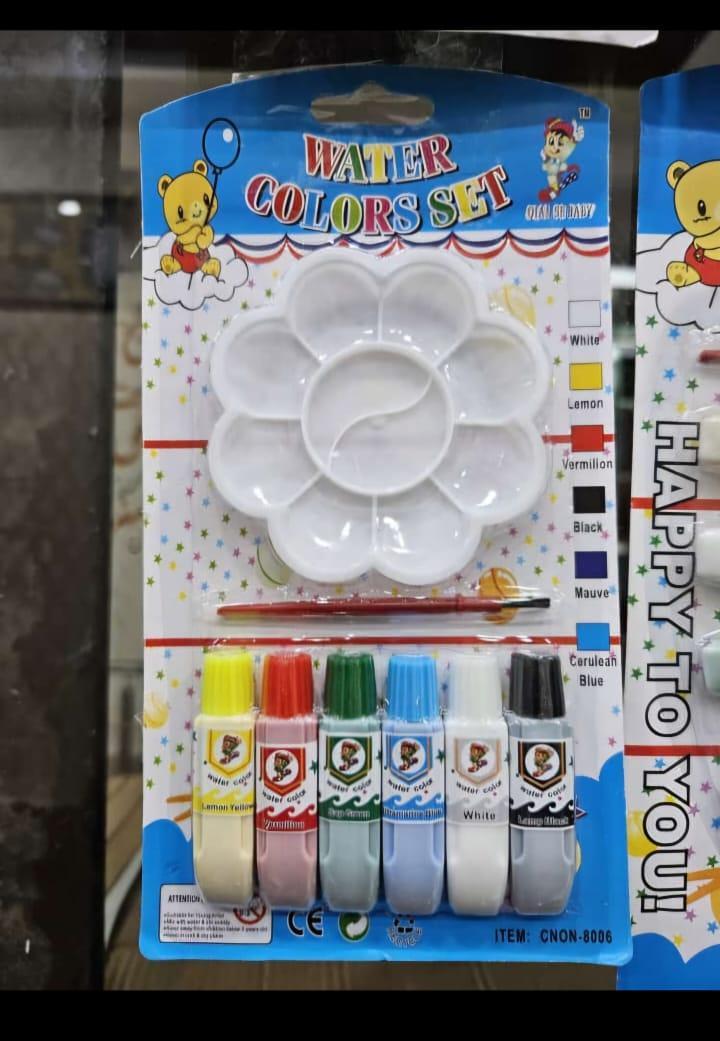 Watercolor Art Set for Kids with Brush & Palette