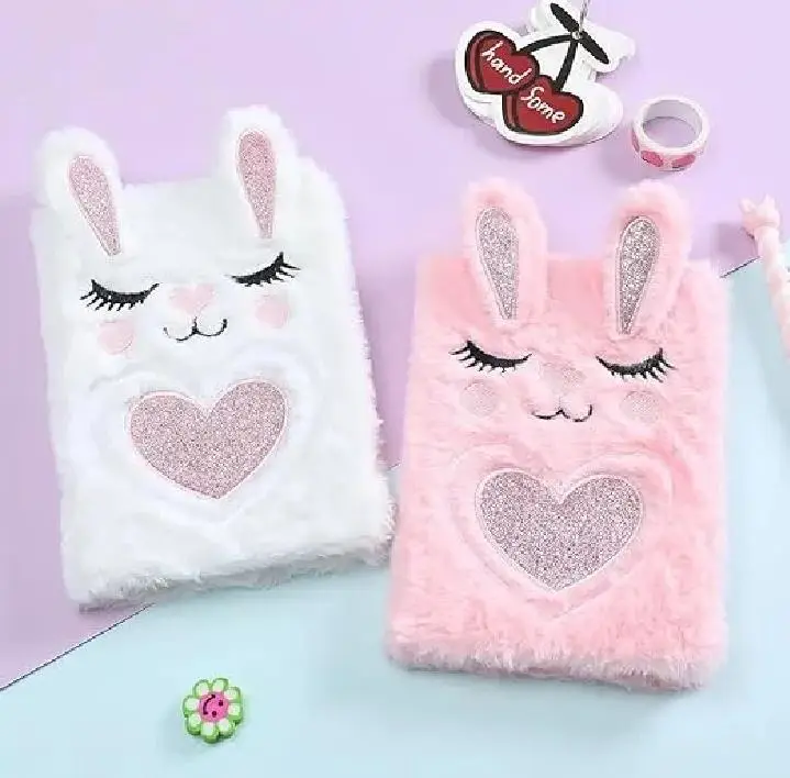 Diary Cute Soft Kitty Notebook for Girls