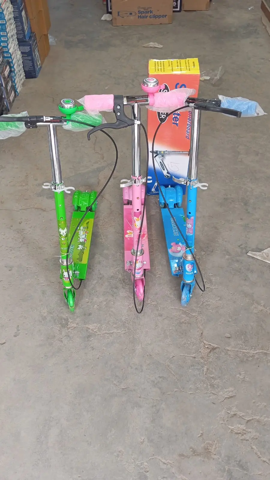Lucro Scooter for Kids Heavy-Duty Outdoor e wheels Scotty with Adjustable Handlebar Strong Frame, Lightweight, Smooth and Fun Ride Kids Scooty Cycle, Kids chcle
