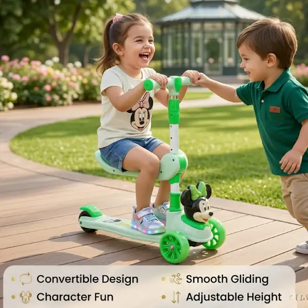 Multicolor Scooty for Kids - 1 Pc Fun Ride