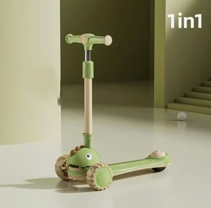 Dinosaur Adventurer: Premium 3-Wheel Children’s Kick Scooter