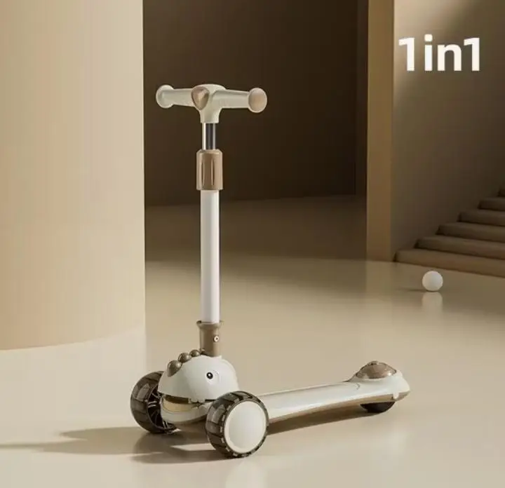 Dinosaur Adventurer: Premium 3-Wheel Children’s Kick Scooter