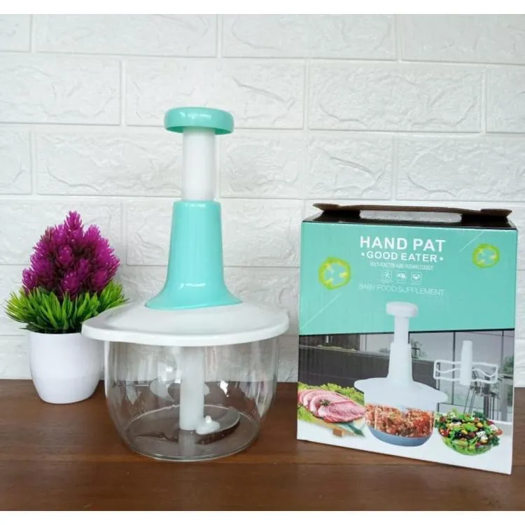 Manual Hand Chopper 2L ABS Plastic Kitchen Tool