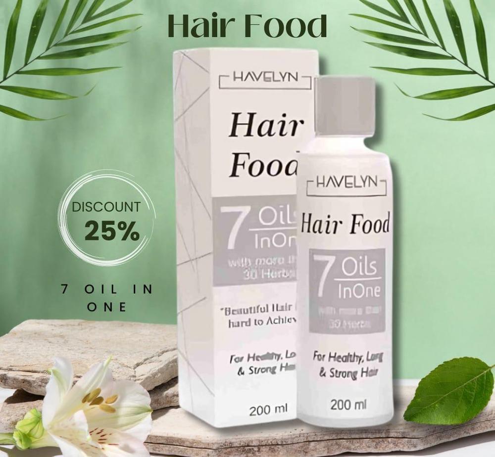 Hair Food Oil 200ml for Dry Damaged Hair