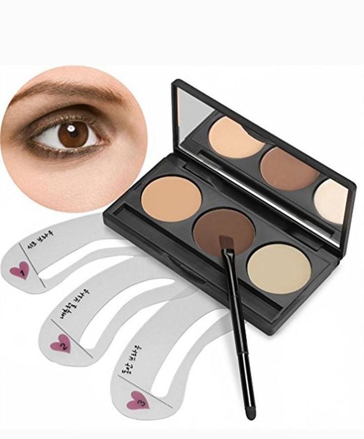 Eye Makeup Palette with Mirror & Brush for Pakistani Women