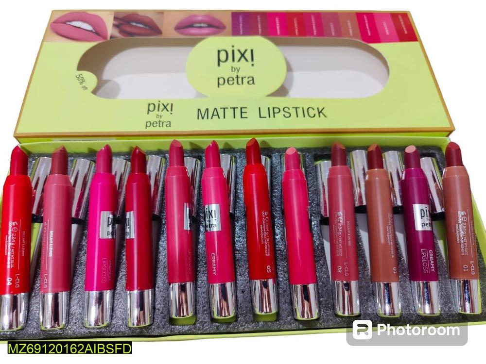 Matte Lipstick Gift Set 12 Shades Pakistani Women
