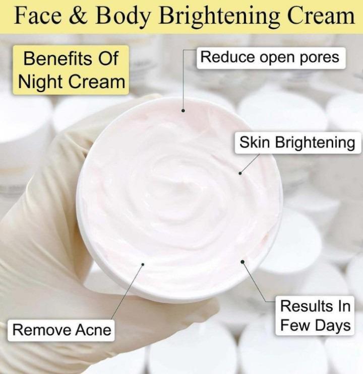 Premium Whitening Night Cream for Pakistani Skin
