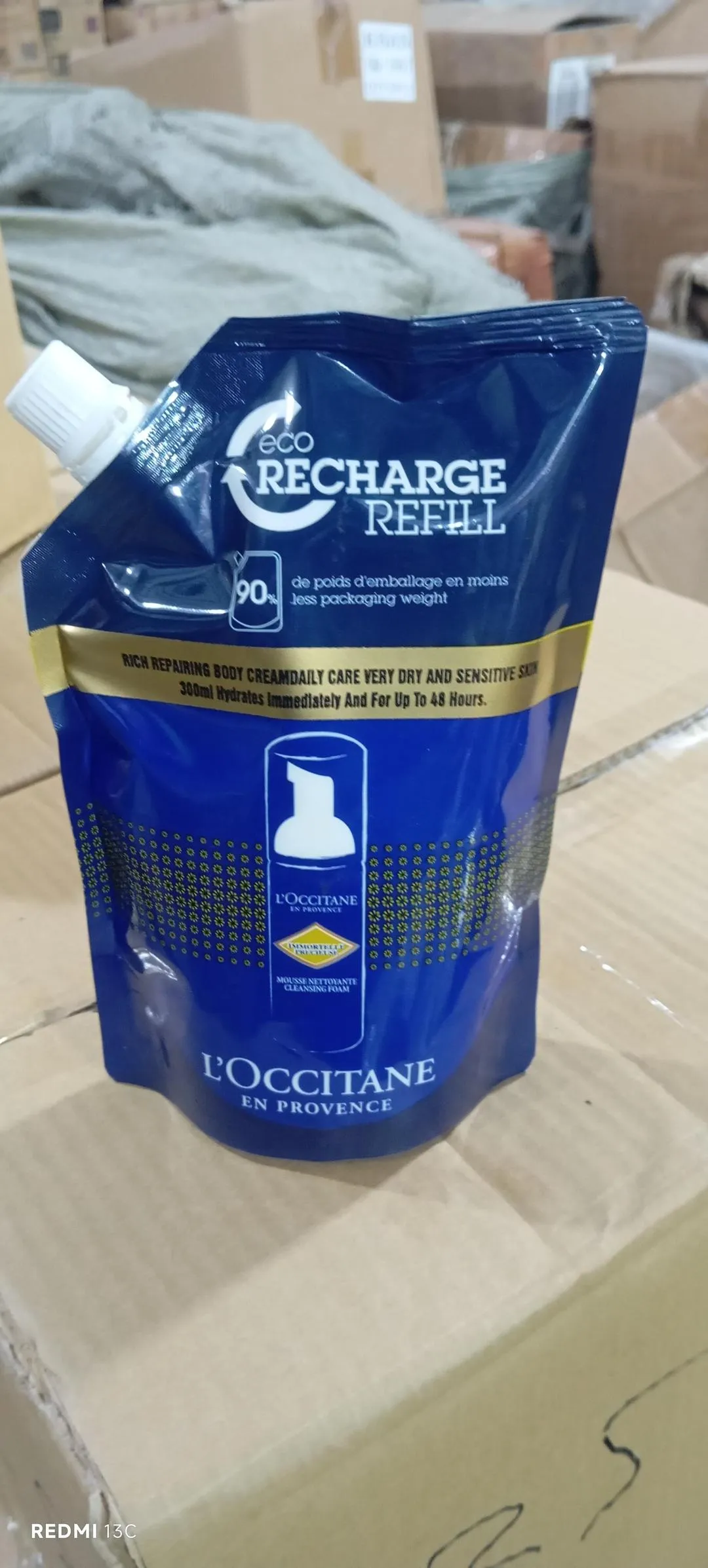 L'Occitane Precious Cleansing Foam Refill 300ml All Skin Types