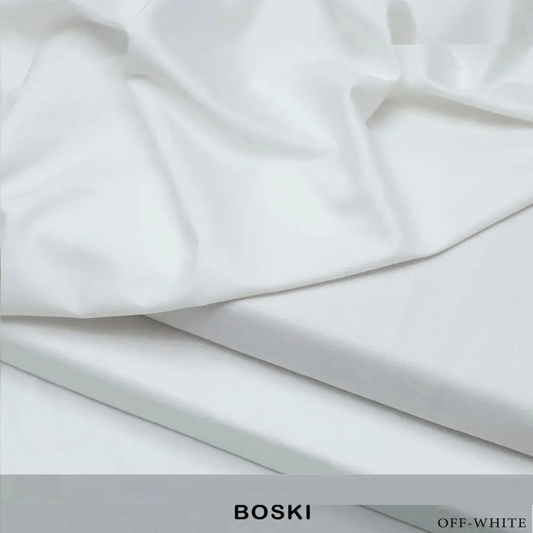 Naqsh Men Premium Boski - 2pcs - Off White - NMB02