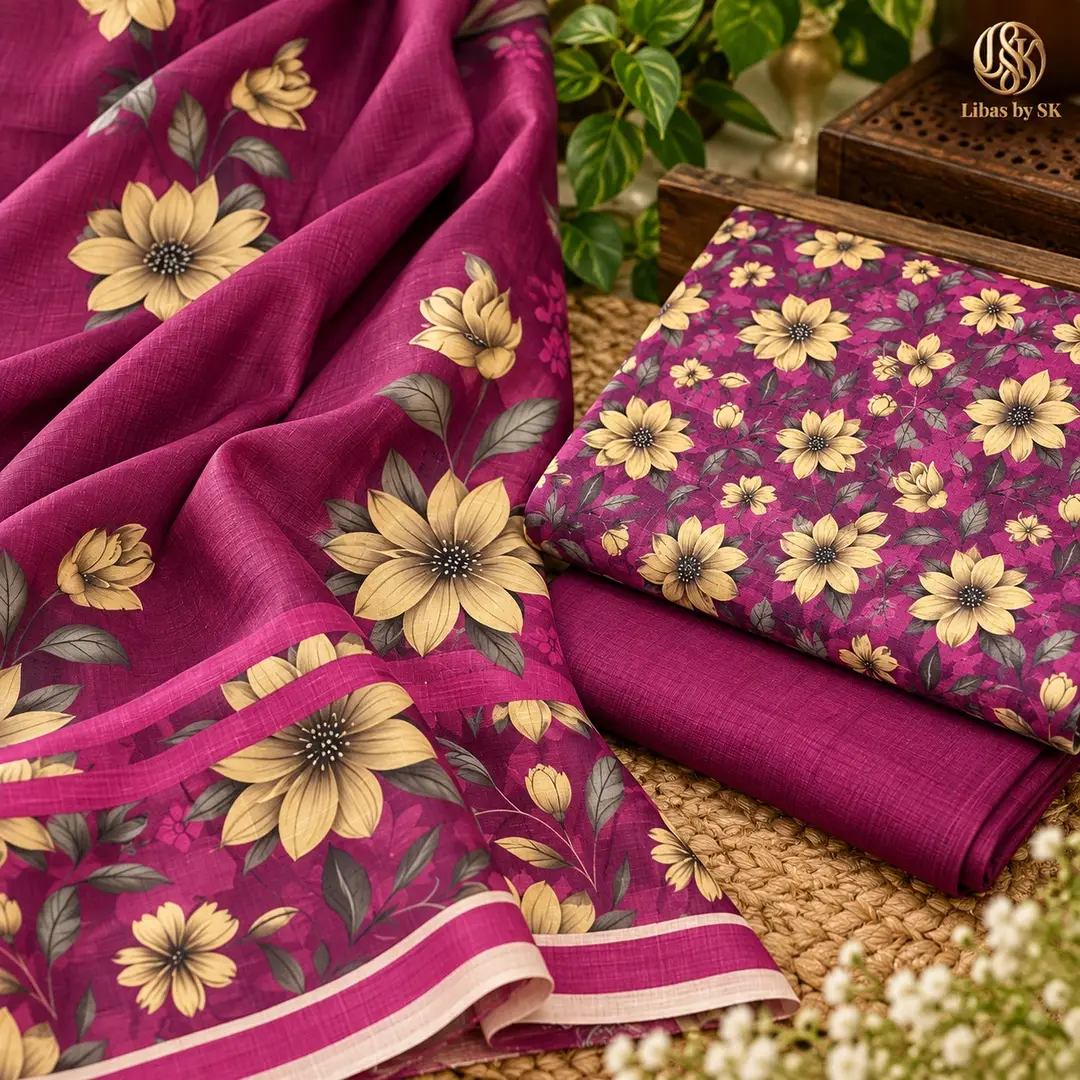Olleza Women Khaddar - 3pcs - OSK10