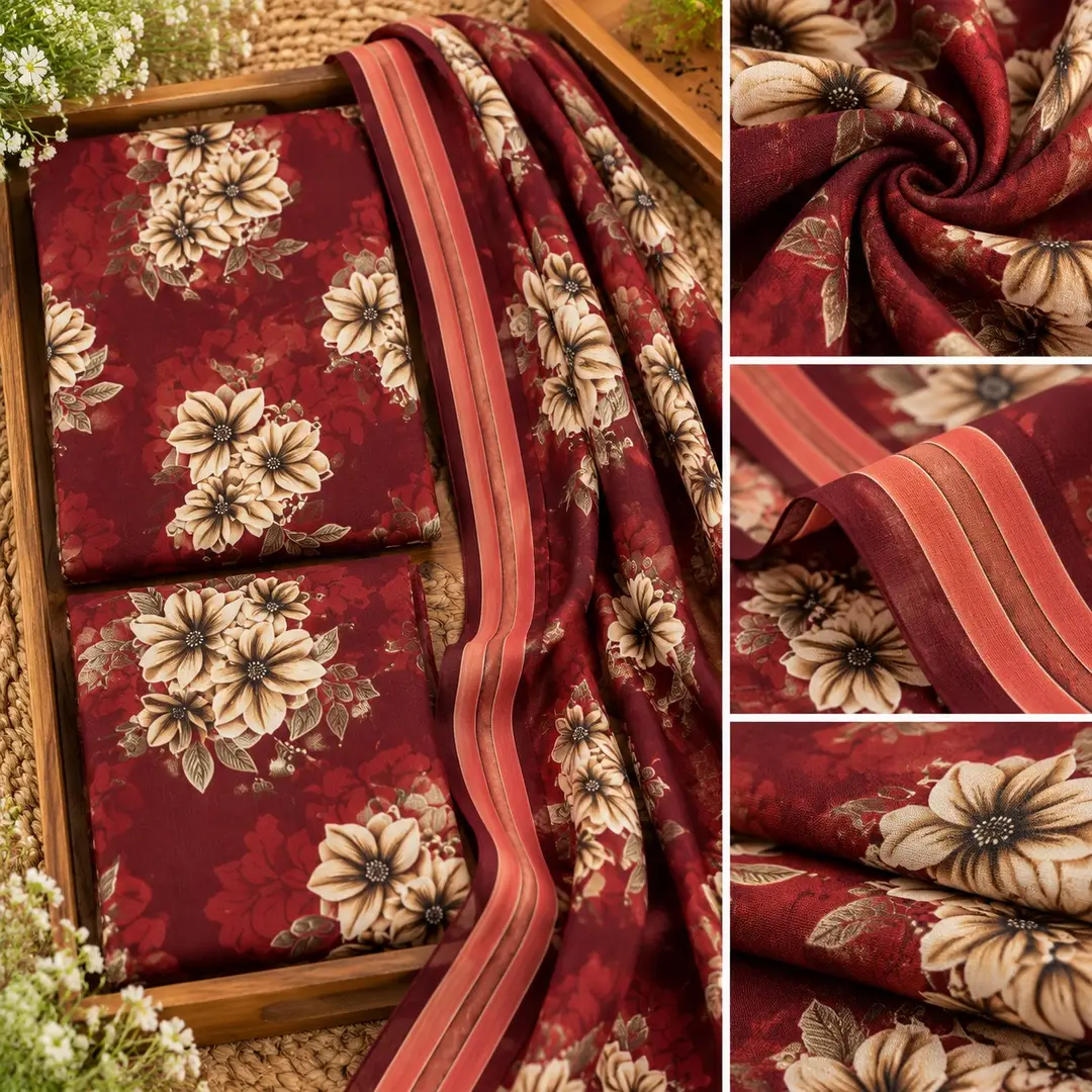 Olleza Women Khaddar - 3pcs - OSK09