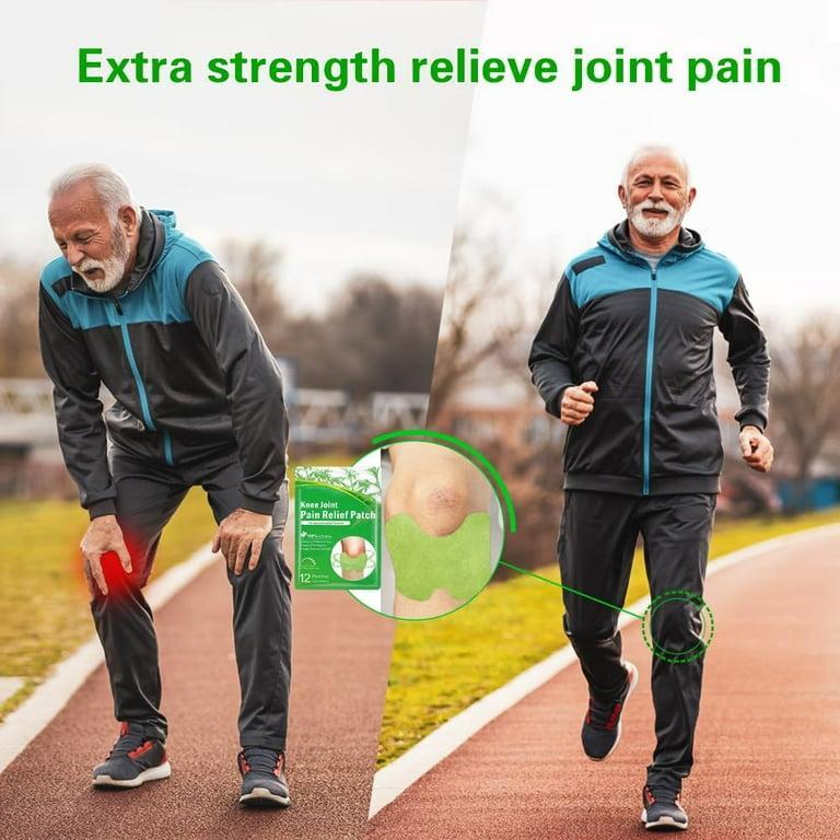 Premium Knee Pain Relief Patch Green Non-Woven Pakistan