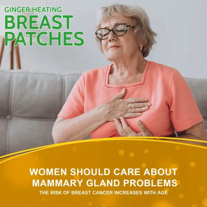 Ginger Heating Breast patches, 10 Pcs