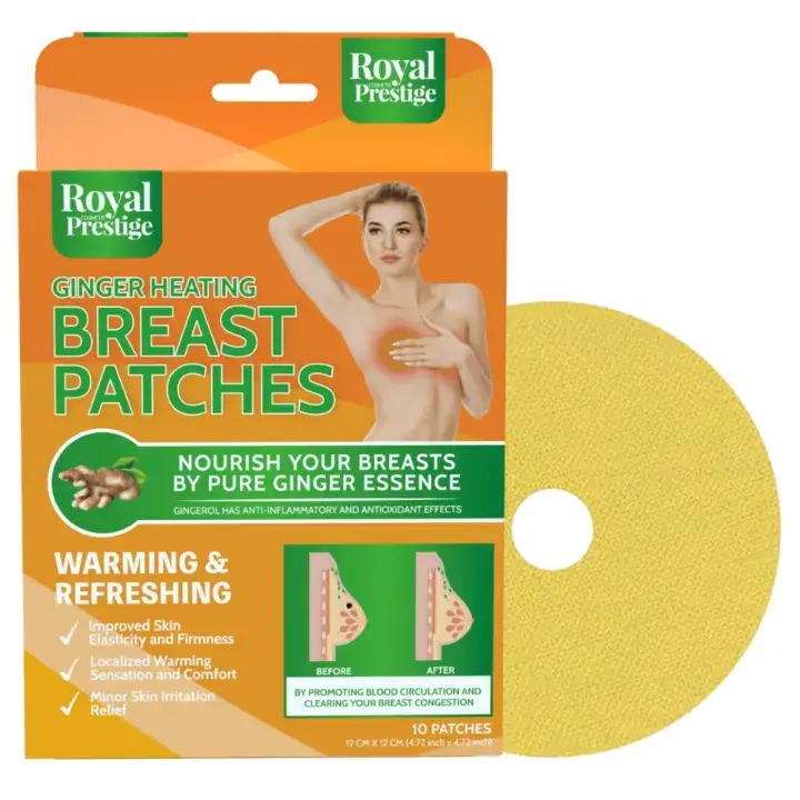 Ginger Heating Breast patches, 10 Pcs