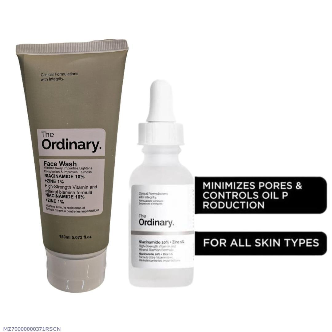 Niacinamide Serum & Face Wash 2 in 1 for Oily Skin
