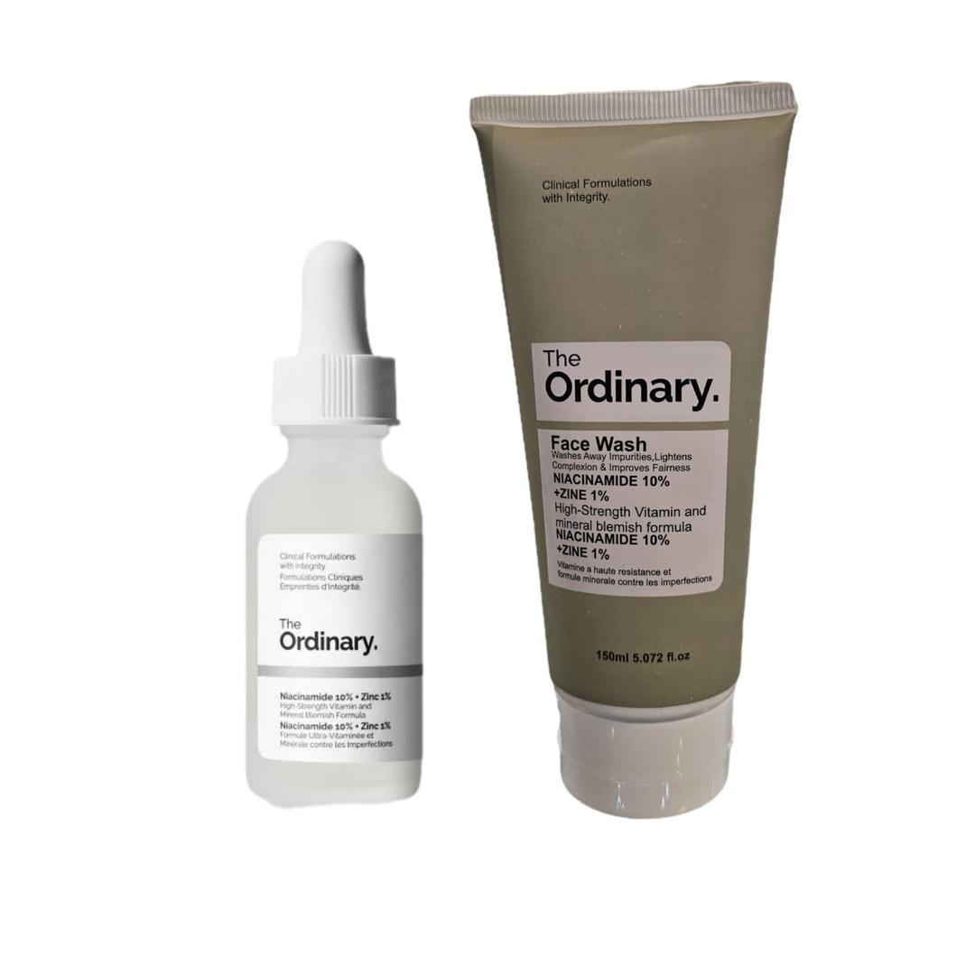 Niacinamide Serum & Face Wash 2 in 1 for Oily Skin
