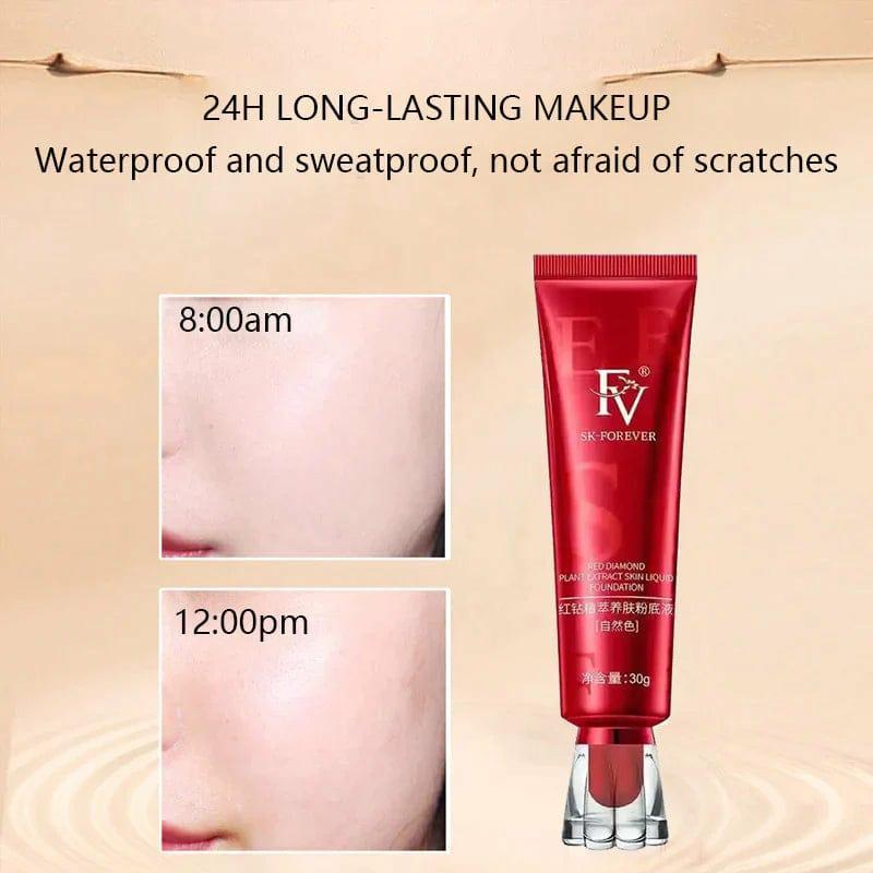 Premium Liquid Foundation Red Tube for Pakistani Skin