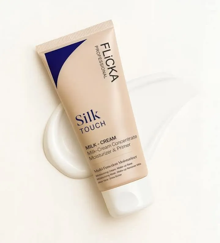 Flicka Silk Touch Milk-Cream Primer 60ml for Smooth Skin All Season