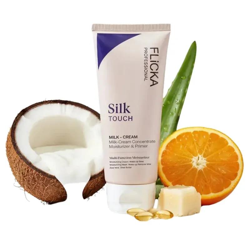 Flicka Silk Touch Milk-Cream Primer 60ml for Smooth Skin All Season