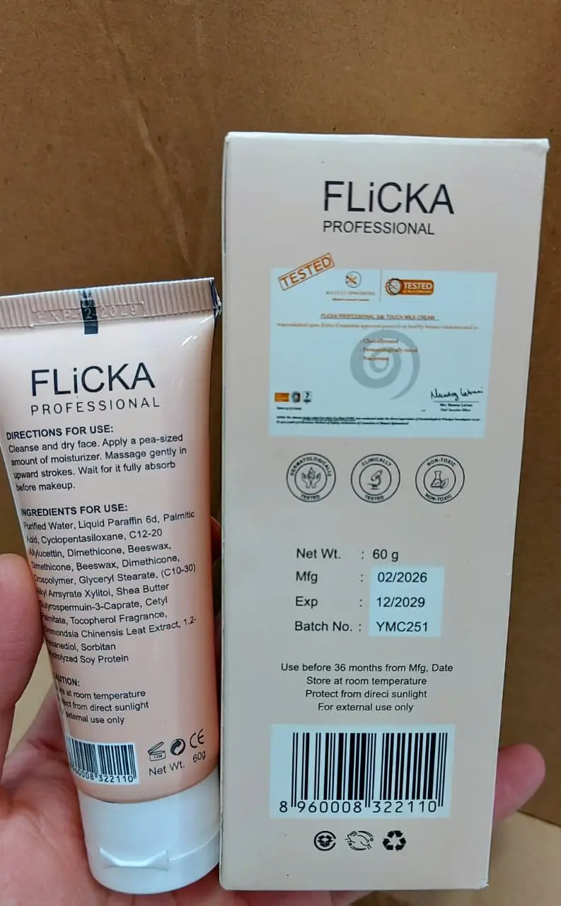 Flicka Glowy Moisturizing Primer,60 g, 1 Pc