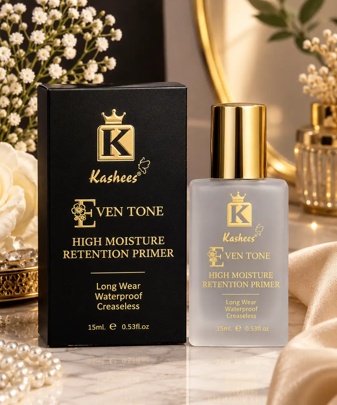 Kashees Matte And Poreless Foundation Primer,15ml