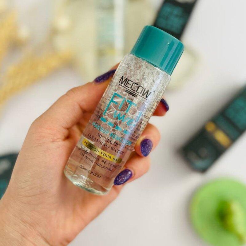 Reusable Micellar Water for All Skin Types Teal Cap Black Packaging