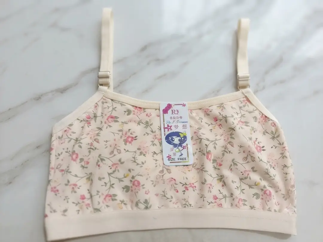Summer Stuff Soft Printed Bra For Teenagers, Lightweight & Comfortable, 1 pc