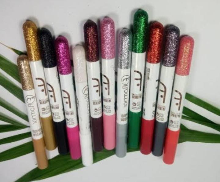 Glitter Eye Pencils for Pakistani Brides & Partygoers
