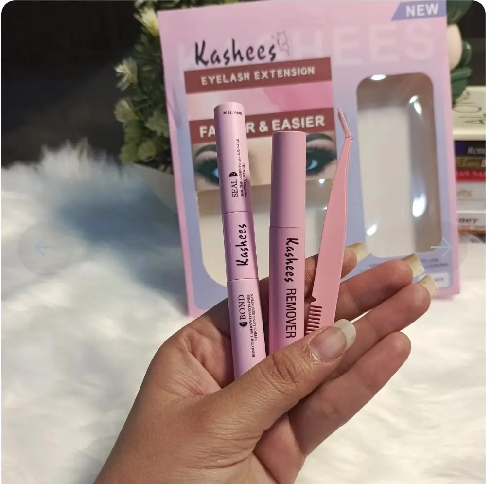 Kashees 4 In 1 Eyelash Kit , For Perfect Eyes Glam, 1 Kit