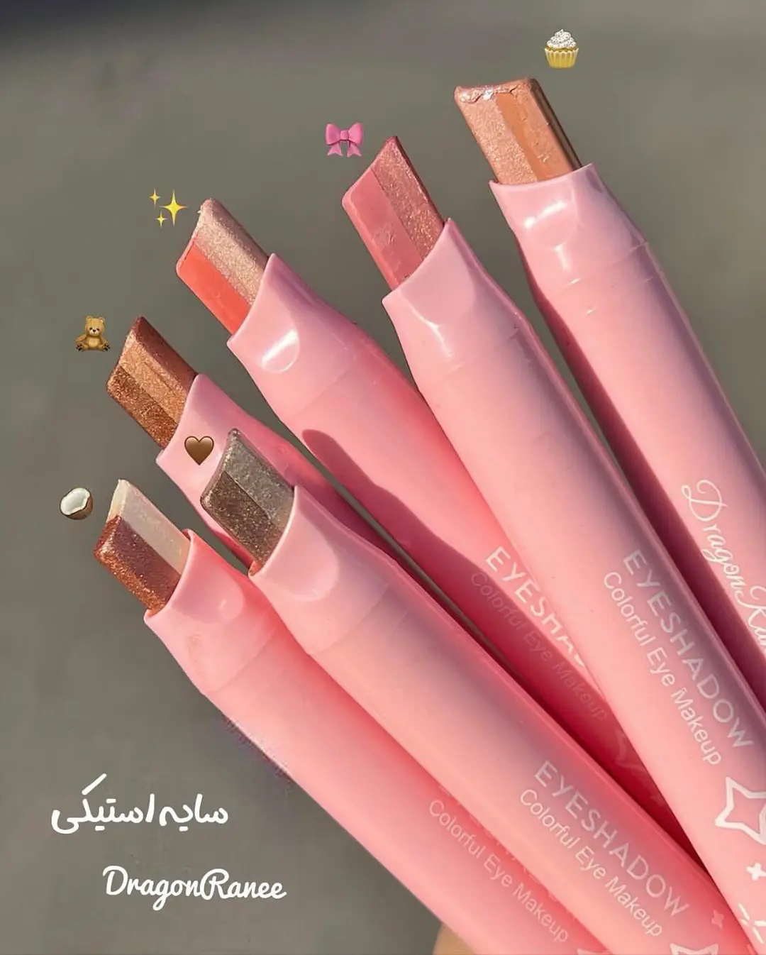 Dragon Ranee 2 Shades High Pigmented Creamy Eyeshadow Stick, 1 Pc