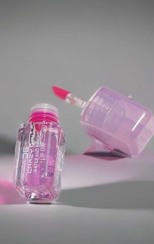 Crazy Girl Shiny Lip Oil Set of 4 Shades