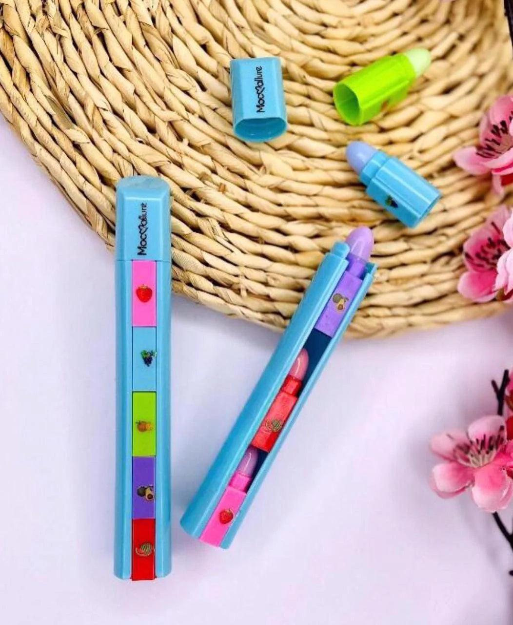 5-in-1 Glossy Lip Balm for Pakistani Women
