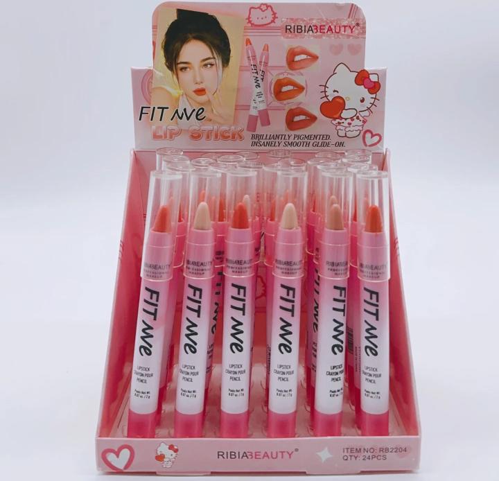 High Pigment Lip Pencils Velvet Gloss 6 Shades