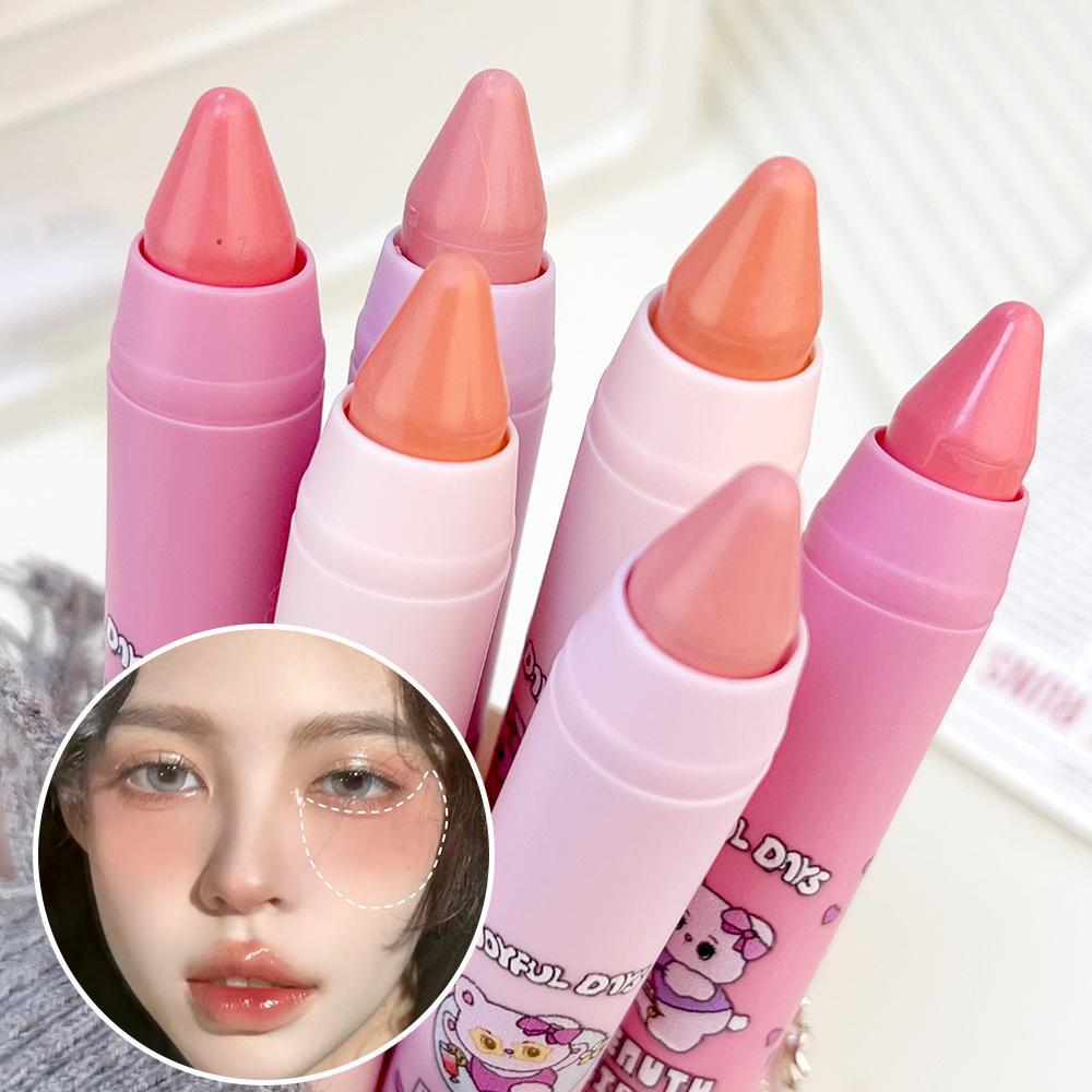 Velvet Glossy Lip Pencil Pink 6 Shades