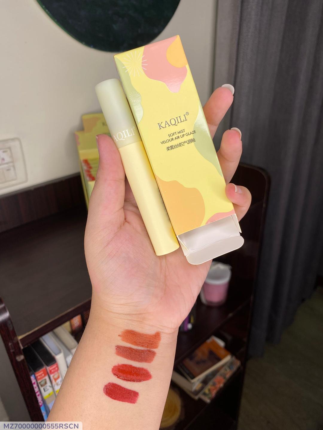 Kaqili Velvet Lip Gloss - 4 Shades, Long Lasting, Pakistani Makeup