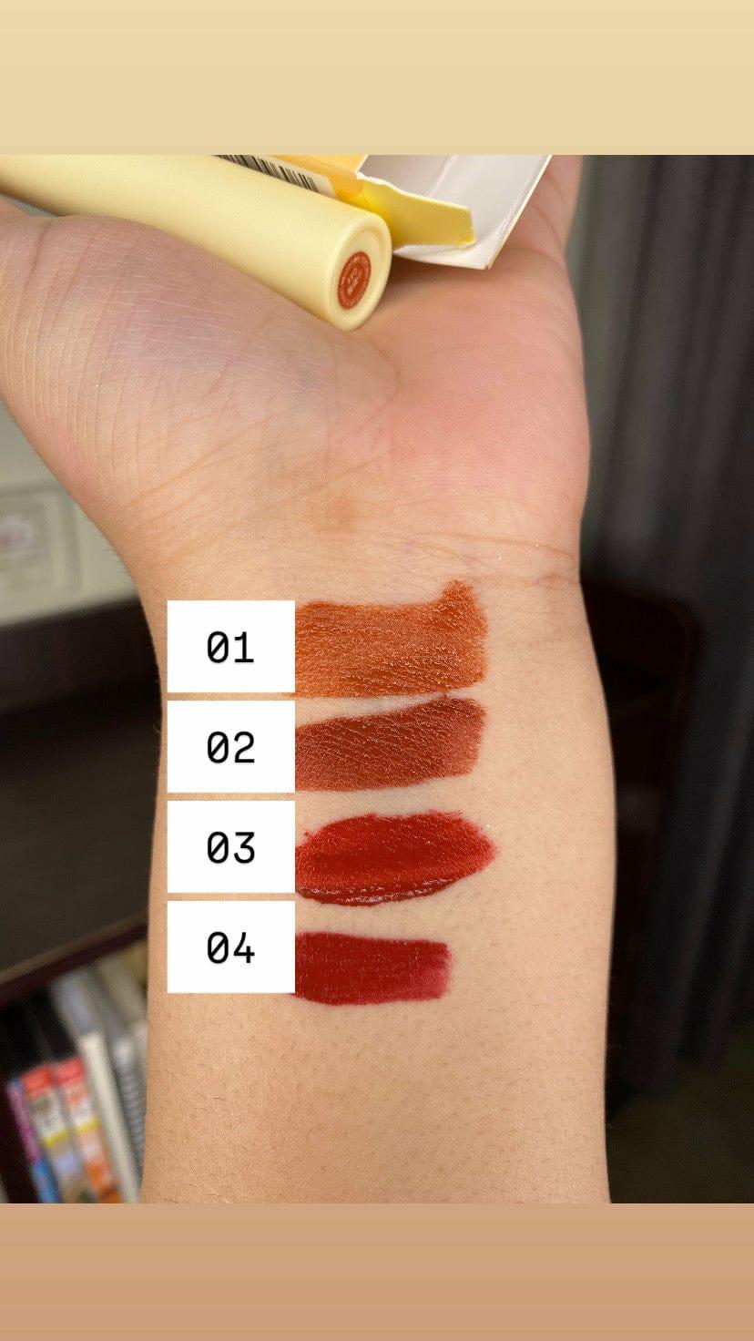 Kaqili Velvet Lip Gloss - 4 Shades, Long Lasting, Pakistani Makeup