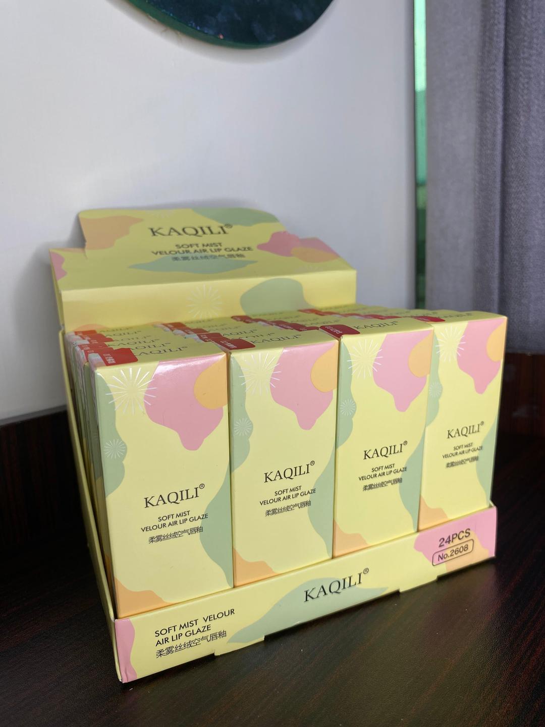 Kaqili Velvet Lip Gloss - 4 Shades, Long Lasting, Pakistani Makeup