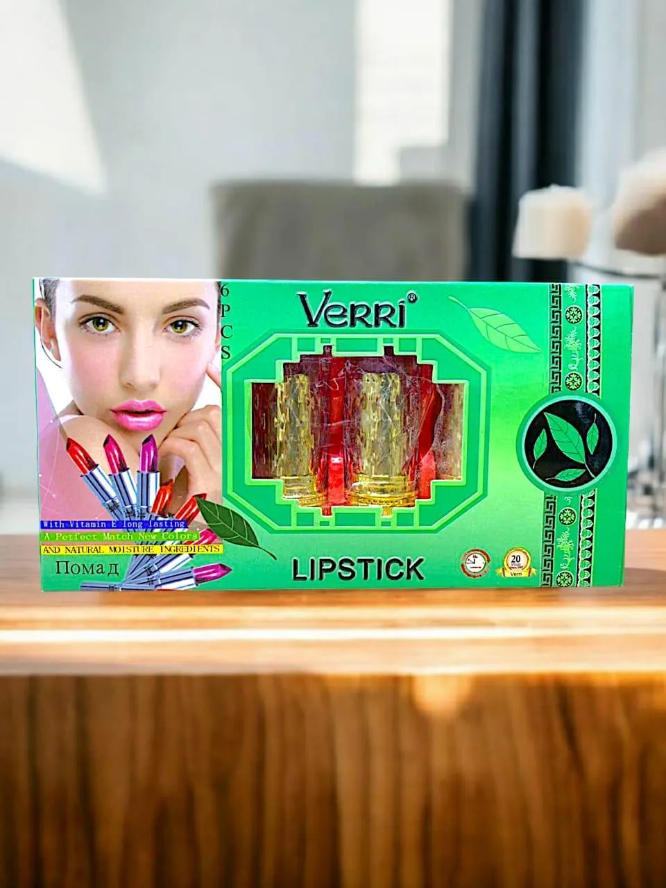 6 Pack High Pigment Lipsticks Gold Capped Pakistani Skin Tones