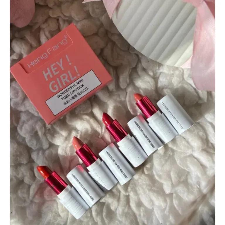 Heng Fang Mini Tube Lipstick Matte Long Lasting 4 Shades — Buy Online in Pakistan | Cash on Delivery