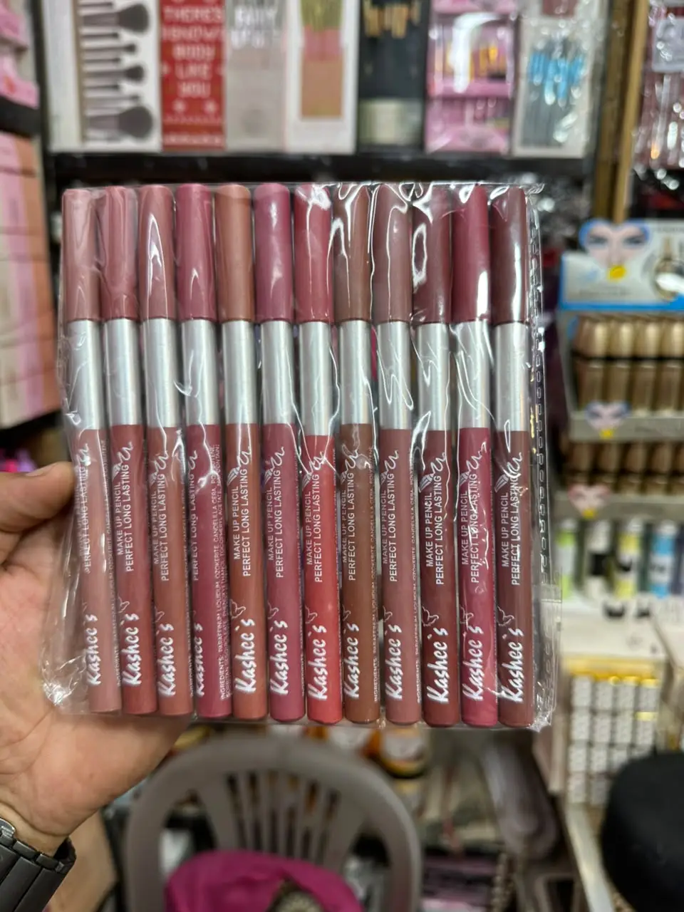 Kashees Creamy Texture High Pigmented Lip Pencils,6 Pcs