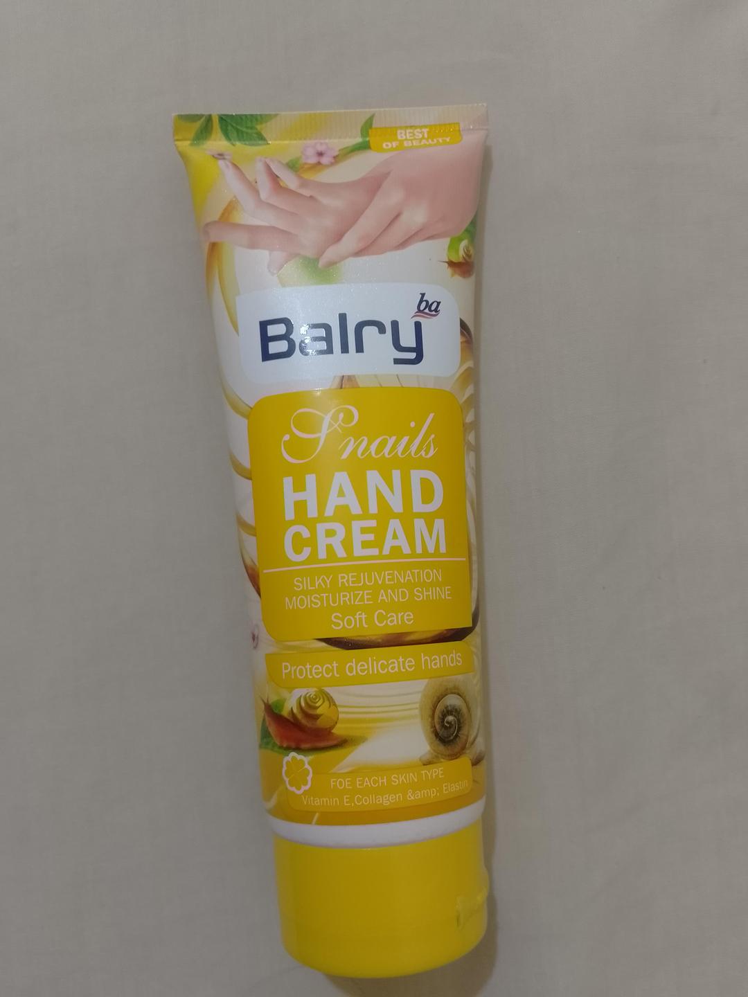 Premium Hand Cream for Dry Skin, Instant Absorb, Yellow Tube