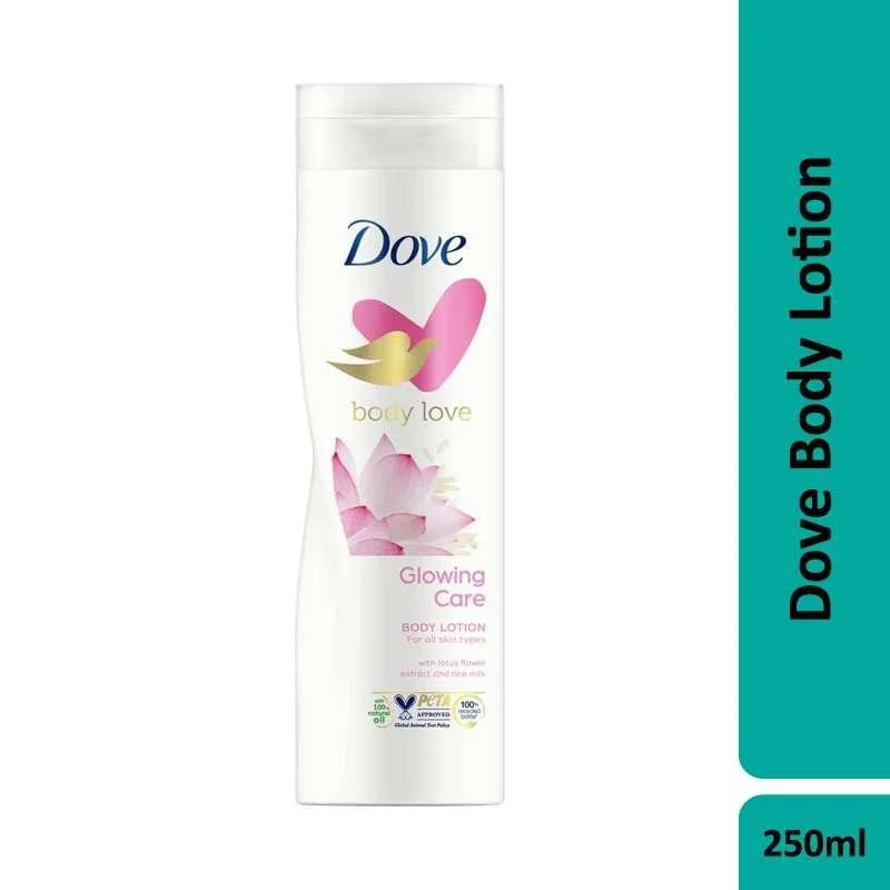 Dove Glowing Body Lotion 250ml Whitening Radiant Skin