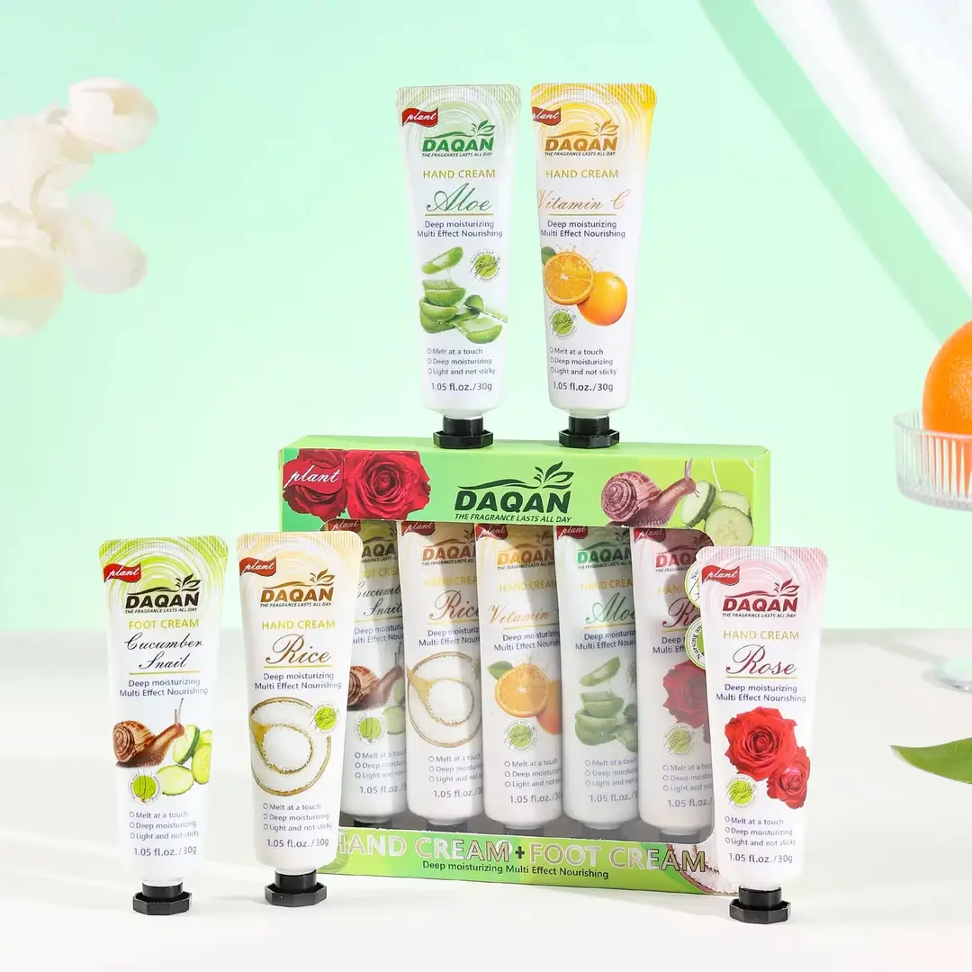 5 Pcs Dakan Hand & Foot Cream Pack, 30 g Each,1 Pack
