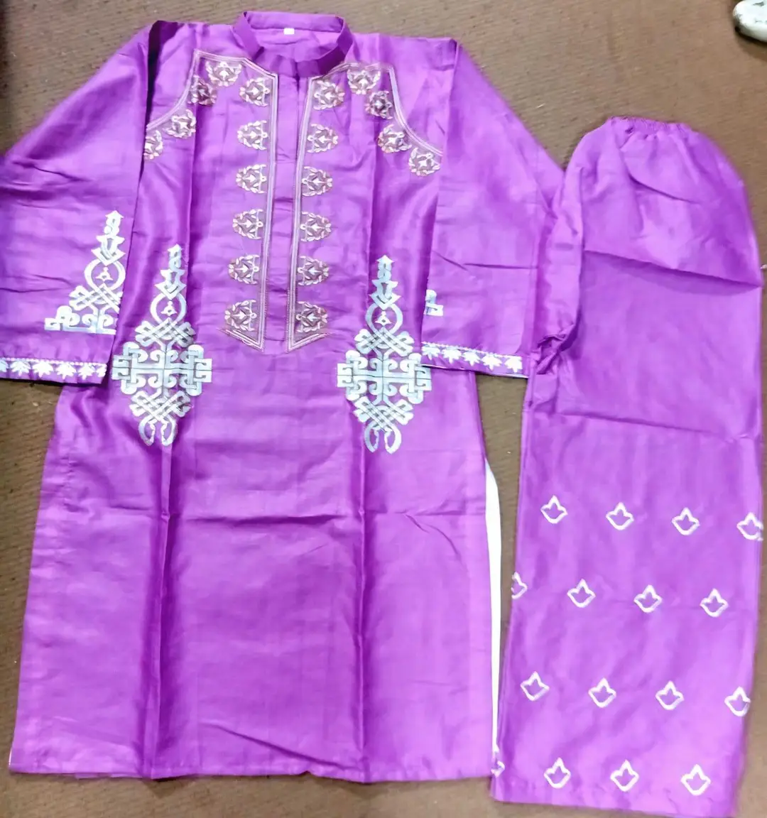 2 Pcs Women's Stitched Lawn Embroidered Shirt And Trouser