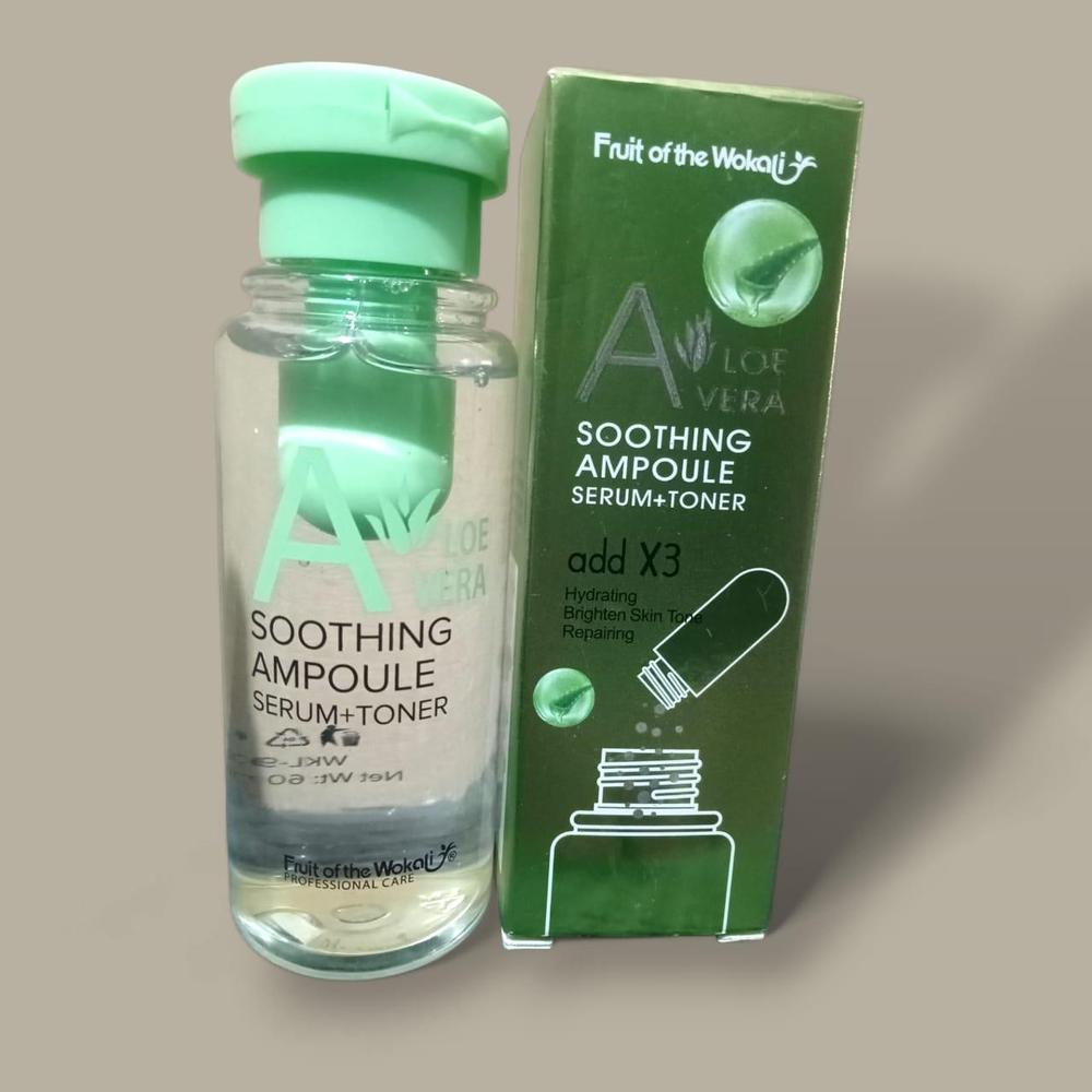 Soothing Serum & Toner 60ml Anti-Acne Oil Control