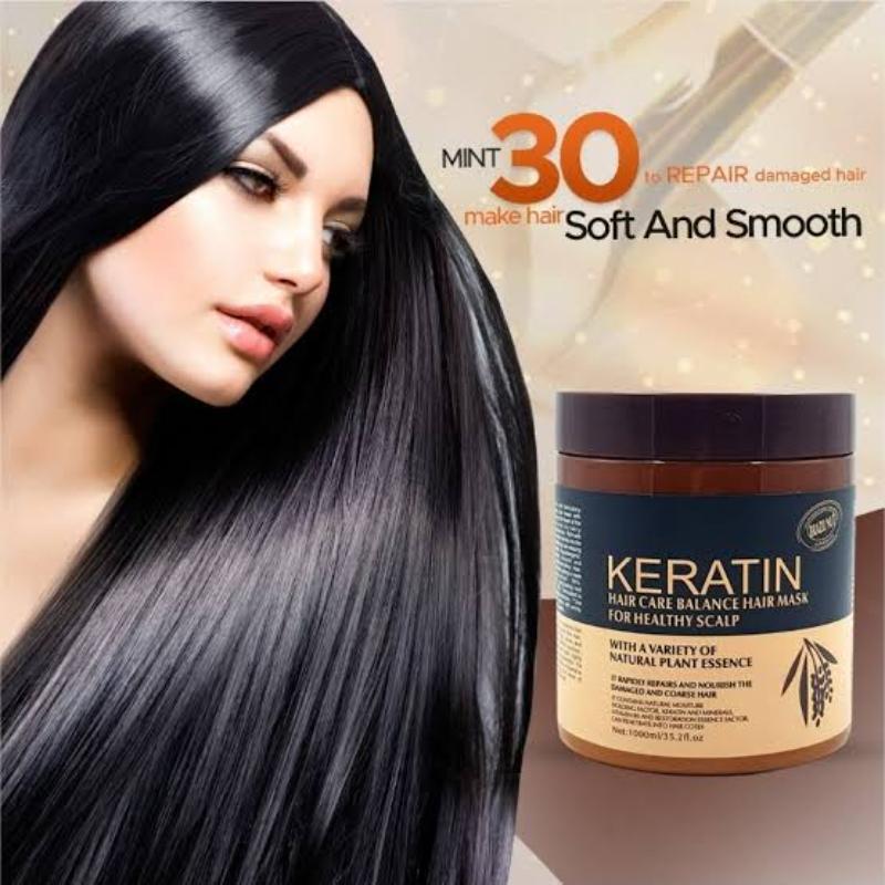 Brazil Nut Keratin Hair Mask for Frizzy Hair Repair