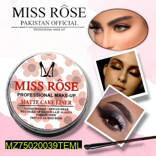 Miss Rose Matte Cake Eyeliner Long Lasting Smudge Proof