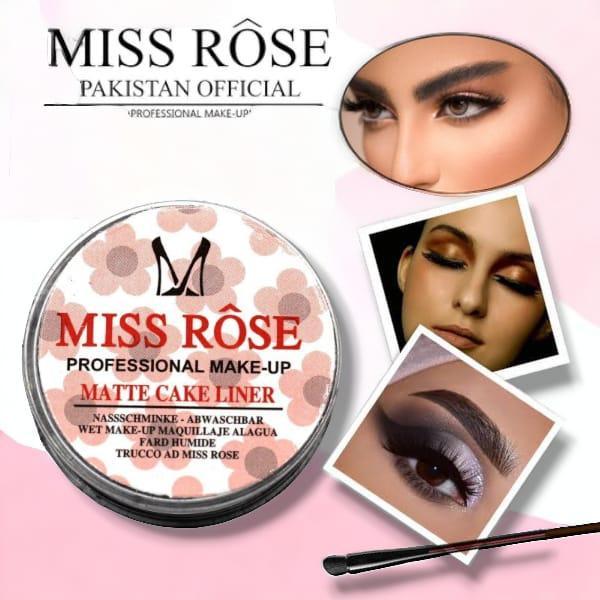 Miss Rose Matte Cake Eyeliner Long Lasting Smudge Proof
