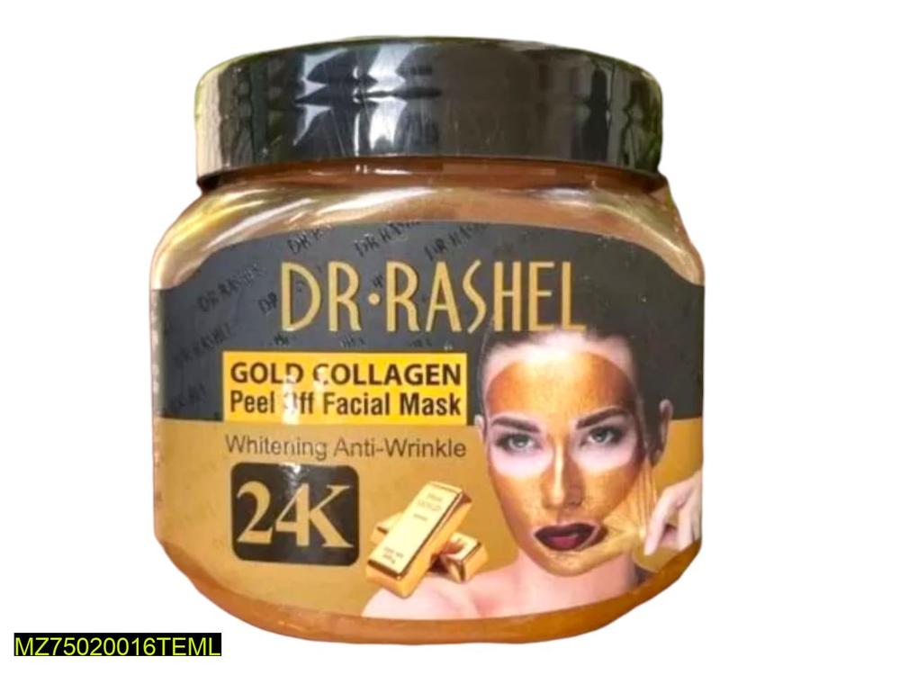 24K Gold Collagen Peel Off Facial Mask for Radiant Skin