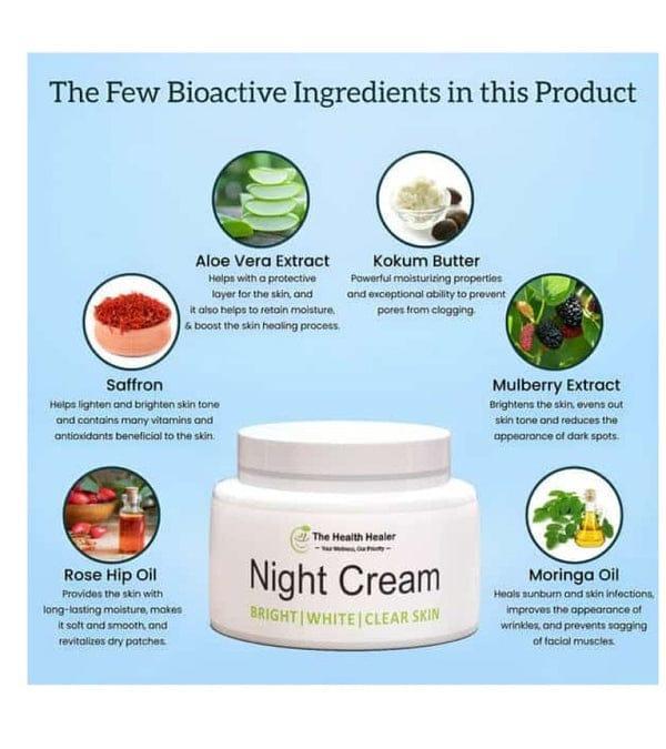 Whitening Night Cream for Glowing Skin Pakistan